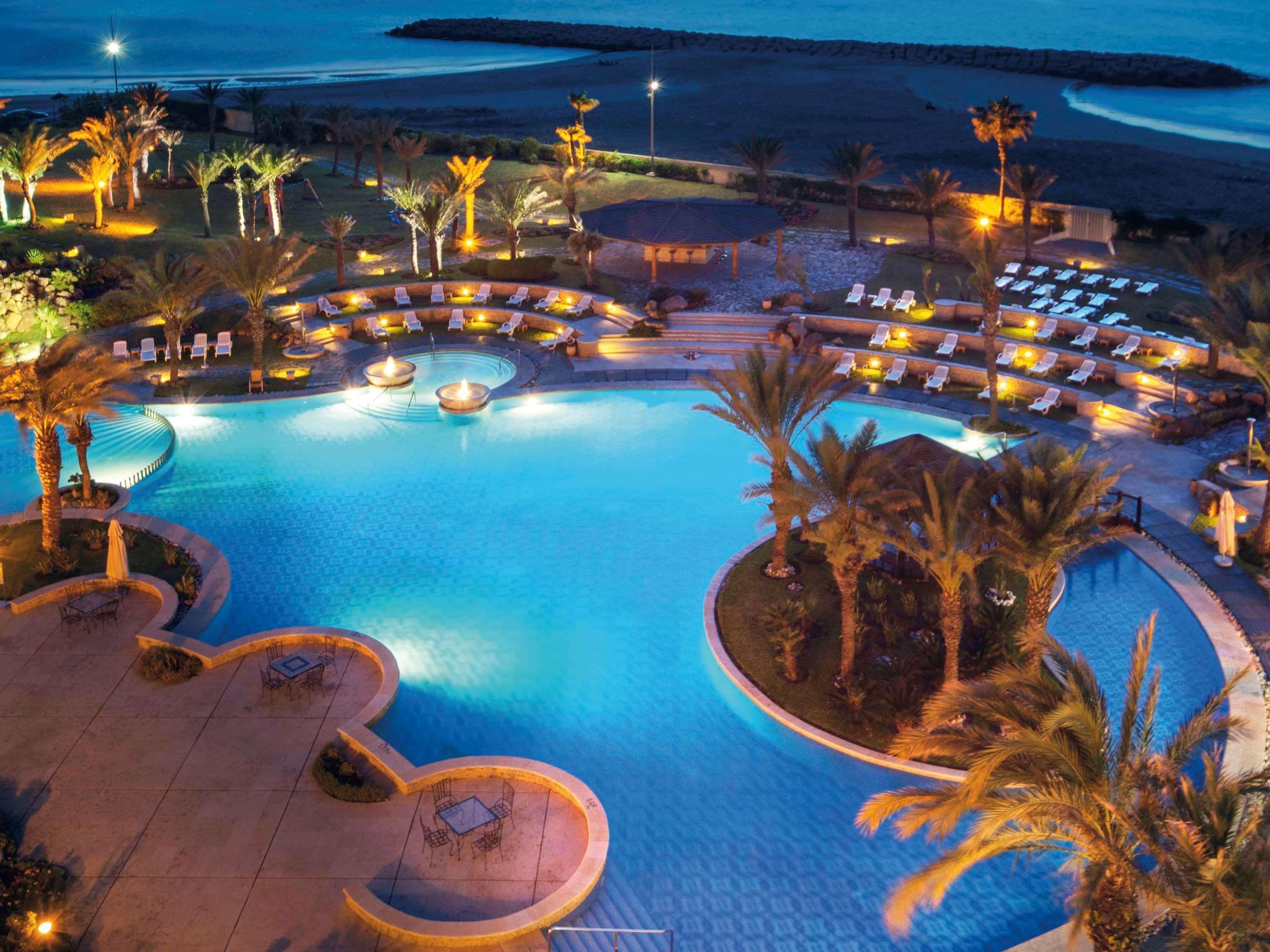 Moevenpick Hotel & Casino Malabata Tanger Екстер'єр фото The pool at the Hilton Sharm El Sheikh