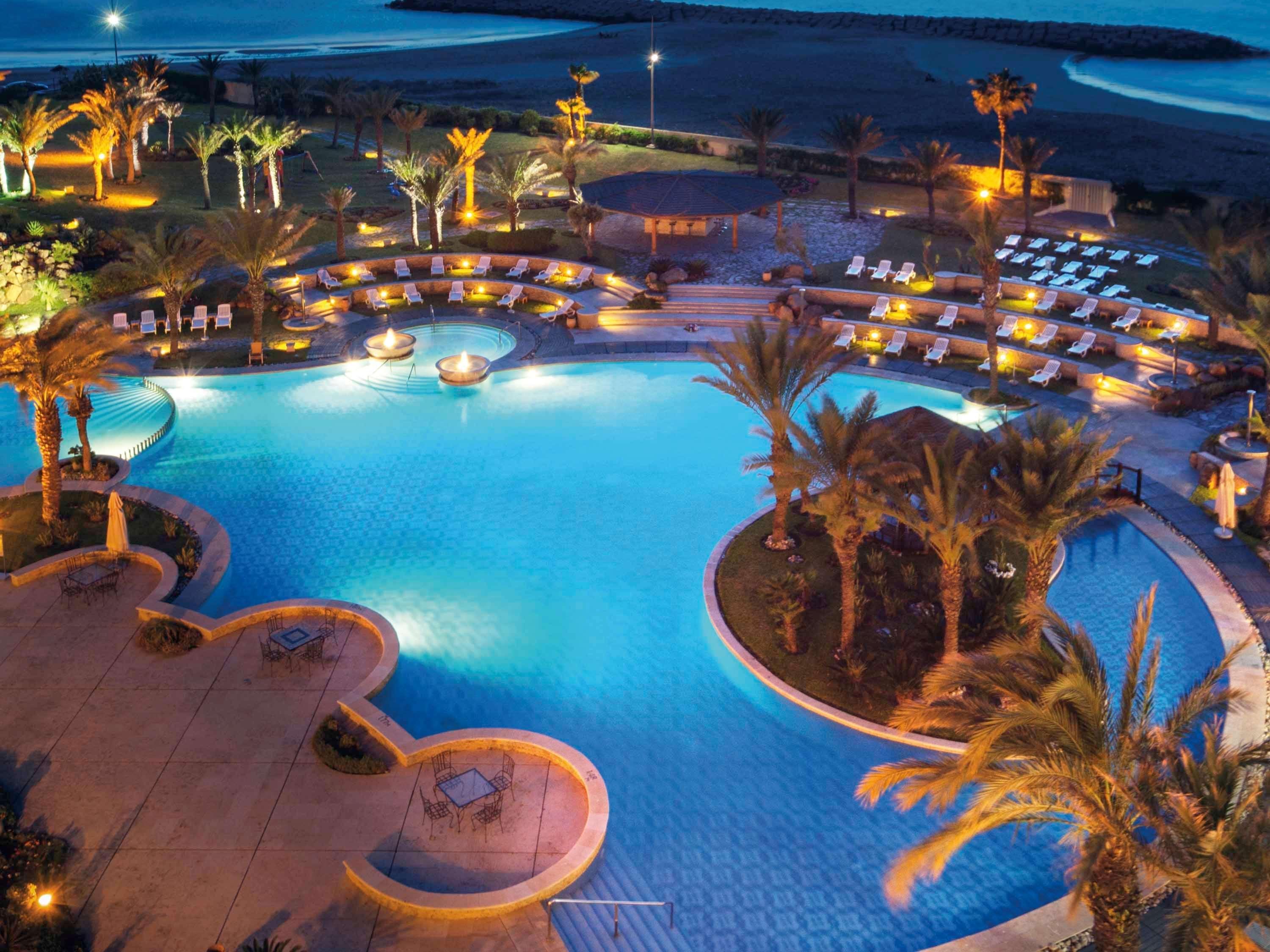 Moevenpick Hotel & Casino Malabata Tanger Екстер'єр фото The pool at the Hilton Sharm El Sheikh